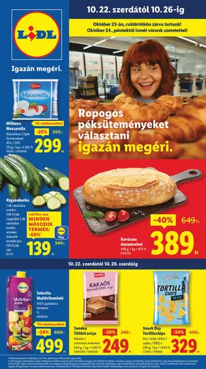 Lidl katalógus, Vésztő | Akciós újság – 43. hét | 2025-10-23T00:00:00.000Z - 2025-10-29T00:00:00.000Z
