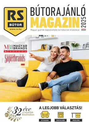 RS Bútor katalógus, Orosháza | Bútorajánló magazin | 2025-10-19T00:00:00.000Z - 2025-11-02T00:00:00.000Z