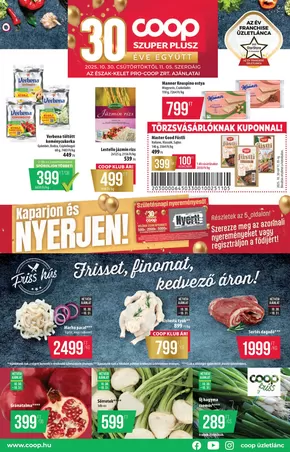 Coop katalógus, Tiszafüred | Új ajánlatok felfedezésre | 2025-10-30T00:00:00.000Z - 2025-11-05T00:00:00.000Z