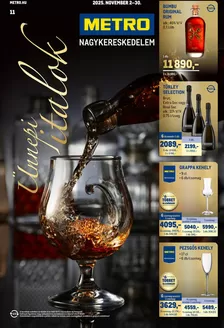 Metro katalógus, Debrecen | Ünnepi Italok katalógus 2025/11 | 2025-11-02T00:00:00.000Z - 2025-11-30T00:00:00.000Z