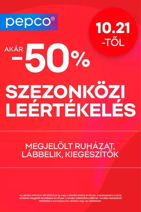 Pepco katalógus, Gárdony | Nagyszerű kedvezmények kiválasztott termékekre | 2025-10-28T00:00:00.000Z - 2025-11-11T00:00:00.000Z