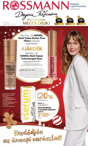 Rossmann katalógus, Keszthely | Rossmann Egyeb | 2025-10-31T00:00:00.000Z - 2025-12-28T00:00:00.000Z