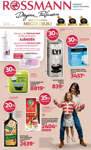 Rossmann katalógus, Keszthely | Rossmann Altalanos | 2025-10-31T00:00:00.000Z - 2025-11-14T00:00:00.000Z