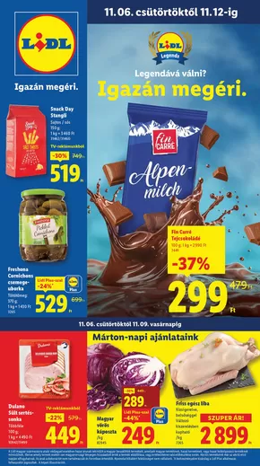 Lidl katalógus, Zalaszentgrót | Akciós újság – 45. hét | 2025-11-06T00:00:00.000Z - 2025-11-12T00:00:00.000Z