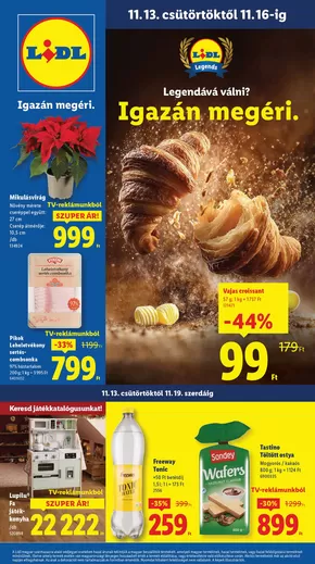 Lidl katalógus, Esztergom | Akciós újság – 46.hét | 2025-11-13T00:00:00.000Z - 2025-11-19T00:00:00.000Z