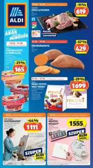 Aldi katalógus | Következő heti ALDI akciós újság | 2025-11-13T00:00:00.000Z - 2025-11-19T00:00:00.000Z