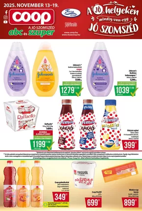 Coop katalógus, Gyöngyös | Coop akciós | 2025-11-13T00:00:00.000Z - 2025-11-19T00:00:00.000Z
