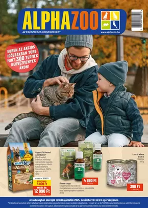 Alpha Zoo katalógus, Pásztó | Alpha Zoo akciós | 2025-11-10T00:00:00.000Z - 2025-11-23T00:00:00.000Z