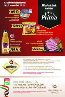 Príma katalógus, Kaposvár | prima 1113 1119 | 2025-11-13T00:00:00.000Z - 2025-11-19T00:00:00.000Z