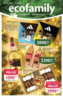Eco Family katalógus, Székesfehérvár | Ecofamily Online akciós újság 2025. november | 2025-11-17T00:00:00.000Z - 2025-12-16T00:00:00.000Z