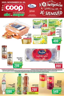 Coop katalógus, Budaörs | Széles választék az ajánlatokból | 2025-11-20T00:00:00.000Z - 2025-11-26T00:00:00.000Z