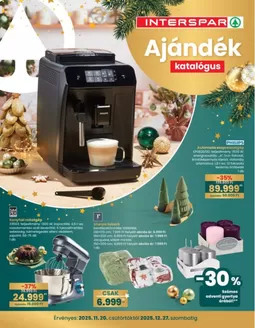 Interspar katalógus, Várpalota | Exkluzív ajánlatok és akciók | 2025-11-20T00:00:00.000Z - 2025-12-27T00:00:00.000Z