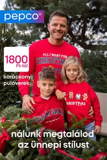 Pepco katalógus, Polgár | Pepco akciós | 2025-11-20T00:00:00.000Z - 2025-12-04T00:00:00.000Z