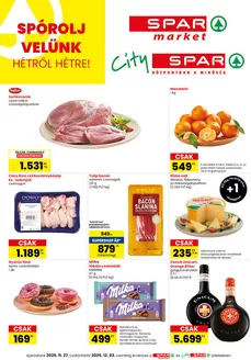 Spar katalógus, Debrecen | Nagyszerű ajánlat minden ügyfélnek | 2025-11-27T00:00:00.000Z - 2025-12-03T00:00:00.000Z