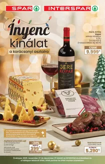 Spar katalógus, Debrecen | Exkluzív ajánlatok ügyfeleinknek | 2025-11-27T00:00:00.000Z - 2025-12-27T00:00:00.000Z