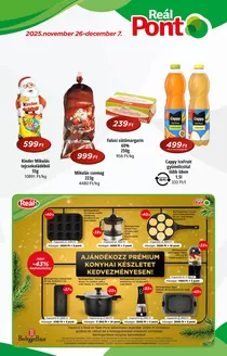 Real katalógus | Reál Pont Újság I. | 2025-11-26T00:00:00.000Z - 2025-12-07T00:00:00.000Z