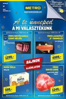 Metro katalógus, Szeged | Élelmiszer és Szezonális katalógus 2025/12 | 2025-12-01T00:00:00.000Z - 2025-12-31T00:00:00.000Z