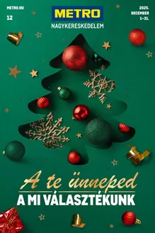 Metro katalógus, Budapest | Ünnepi katalógus 2025/12 | 2025-12-01T00:00:00.000Z - 2025-12-31T00:00:00.000Z