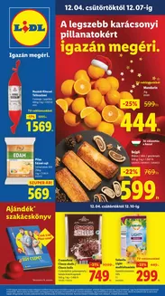 Lidl katalógus, Ajka | Akciós újság – 49. hét | 2025-12-04T00:00:00.000Z - 2025-12-10T00:00:00.000Z