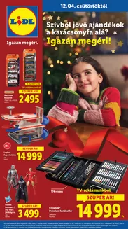 Lidl katalógus, Ajka | Ajándékkatalógus – 49. hét | 2025-12-04T00:00:00.000Z - 2025-12-28T00:00:00.000Z