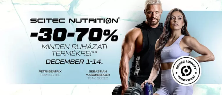 Scitec Nutrition katalógus, Debrecen | Scitec Nutrition akciós | 2025-12-01T00:00:00.000Z - 2025-12-14T00:00:00.000Z