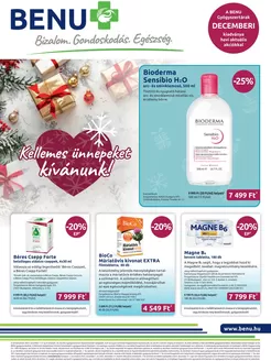 BENU Gyógyszertárak katalógus | Havi akciók | 2025-12-01T00:00:00.000Z - 2025-12-31T00:00:00.000Z