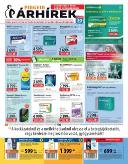 Pingvin Patika katalógus | Pingvin Árhírek 2025.12.01-31. | 2025-12-01T00:00:00.000Z - 2025-12-31T00:00:00.000Z