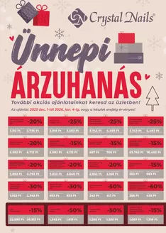 Crystal Nails katalógus, Kunszentmárton | Crystal Nails akciós | 2025-12-01T00:00:00.000Z - 2026-01-04T00:00:00.000Z