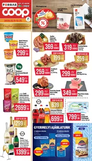 Coop katalógus, Hajdúböszörmény | Csúcsajánlatok minden kedvezményvadásznak | 2025-12-11T00:00:00.000Z - 2025-12-31T00:00:00.000Z