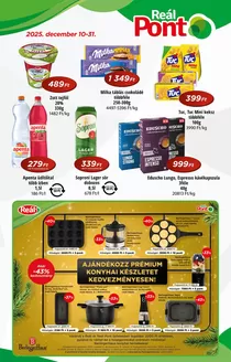 Real katalógus, Kunszentmárton | Reál Pont Újság I. | 2025-12-10T00:00:00.000Z - 2025-12-31T00:00:00.000Z
