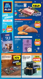 Aldi katalógus, Győr | Következő heti ALDI akciós újság | 2025-12-11T00:00:00.000Z - 2025-12-17T00:00:00.000Z