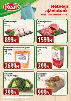 Real katalógus, Tatabánya | Bevásárló hétvége Kelet-Alfi-Ker | 2025-12-11T00:00:00.000Z - 2025-12-14T00:00:00.000Z