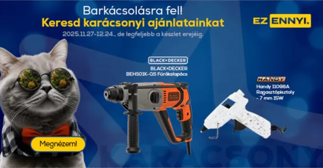 Euronics katalógus, Dunaharaszti | Új ajánlatok felfedezésre | 2025-11-27T00:00:00.000Z - 2025-12-24T00:00:00.000Z