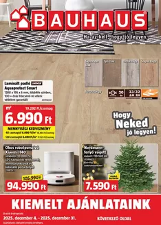 Bauhaus katalógus, Tatabánya | December | 2025-12-04T00:00:00.000Z - 2025-12-31T00:00:00.000Z