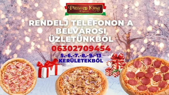 Pizza King katalógus, Budapest | Nagyszerű ajánlat a kedvezményvadászoknak | 2025-12-14T00:00:00.000Z - 2025-12-28T00:00:00.000Z