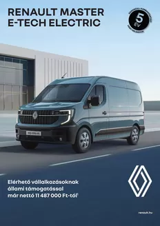 Renault katalógus, Szeged | Renault uj-master-electric-price | 2025-12-16T00:00:00.000Z - 2025-12-30T00:00:00.000Z