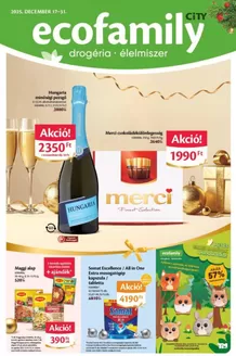Eco Family katalógus, Máriapócs | Ecofamily city Akciós Újság | 2025-12-17T00:00:00.000Z - 2025-12-31T00:00:00.000Z