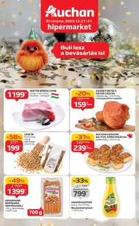 Auchan katalógus, Tiszafüred | Auchan akciós | 2025-12-19T00:00:00.000Z - 2025-12-31T00:00:00.000Z