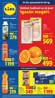 Lidl katalógus, Tiszafüred | Akciós újság – 1. hét | 2026-01-01T00:00:00.000Z - 2026-01-07T00:00:00.000Z