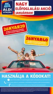 Aldi katalógus, Baja | Csúcsajánlatok a takarékosoknak | 2026-01-01T00:00:00.000Z - 2026-10-31T00:00:00.000Z