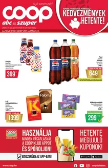 Coop katalógus, Szombathely | Coop országos szórólap január 1. hét - Abc-Szuper | 2026-01-02T00:00:00.000Z - 2026-01-07T00:00:00.000Z