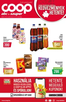 Coop katalógus | Coop országos szórólap január 1. hét - Abc-Szuper | 2026-01-02T00:00:00.000Z - 2026-01-07T00:00:00.000Z