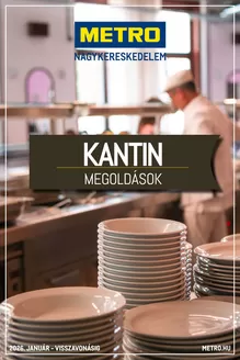 Metro katalógus, Pécs | Kantin megoldások katalógus | 2026-01-01T00:00:00.000Z - 2026-01-15T00:00:00.000Z