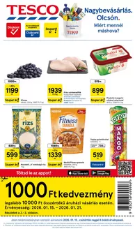 Tesco katalógus, Edelény | Takarítson meg most ajánlatainkkal | 2026-01-15T00:00:00.000Z - 2026-01-21T00:00:00.000Z