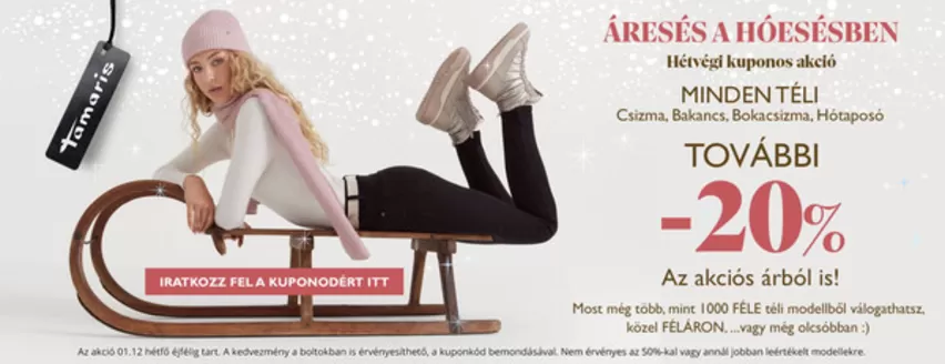 Tamaris katalógus | Tamaris akcis | 2026-01-09T00:00:00.000Z - 2026-01-12T00:00:00.000Z