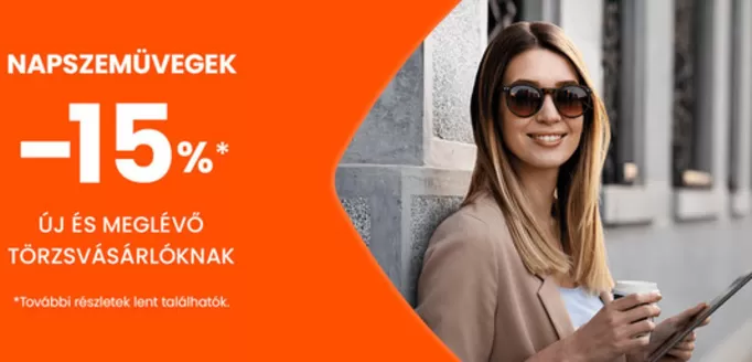 Ofotert katalógus, Székesfehérvár | Törzsvásárlóinknak napszemüveg -15 akció | 2026-01-15T00:00:00.000Z - 2026-01-29T00:00:00.000Z