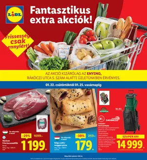 Lidl katalógus, Szeged | Érvényes 01.22-től | 2026-01-22T00:00:00.000Z - 2026-01-25T00:00:00.000Z