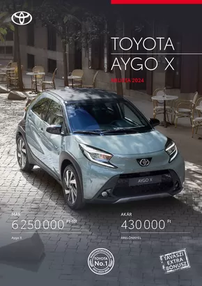 Toyota katalógus, Monor | Toyota Új AYGO X | 2025-02-24T00:00:00.000Z - 2026-02-24T00:00:00.000Z