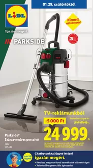 Lidl katalógus, Budapest | Nonfood kínálatunk - 05. hét | 2026-01-29T00:00:00.000Z - 2026-02-04T00:00:00.000Z