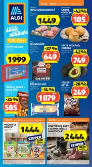 Aldi katalógus, Eger | Következő heti ALDI akciós újság | 2026-01-29T00:00:00.000Z - 2026-02-04T00:00:00.000Z